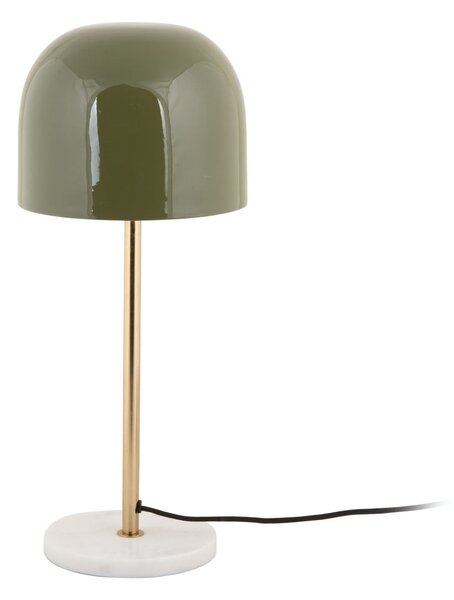 Khaki stolní lampa s kovovým stínidlem (výška 50 cm) Manta – Leitmotiv