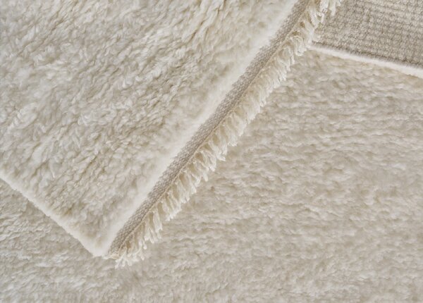 Linie Design Koberec Soft Savannah White, přírodně bílý Rozměr: 140x200 cm