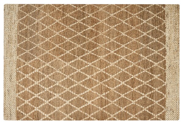 Jutový koberec 200 x 300 cm béžový ZORAVA