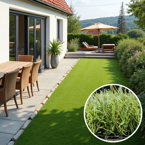 Artificial grass specialists AKCE: 75x609 cm Metrážní umělá tráva Princess - Rozměr na míru cm