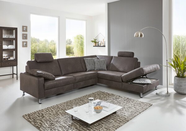 ROHOVÁ SEDAČKA, textil, antracitová Dieter Knoll - Sedací soupravy