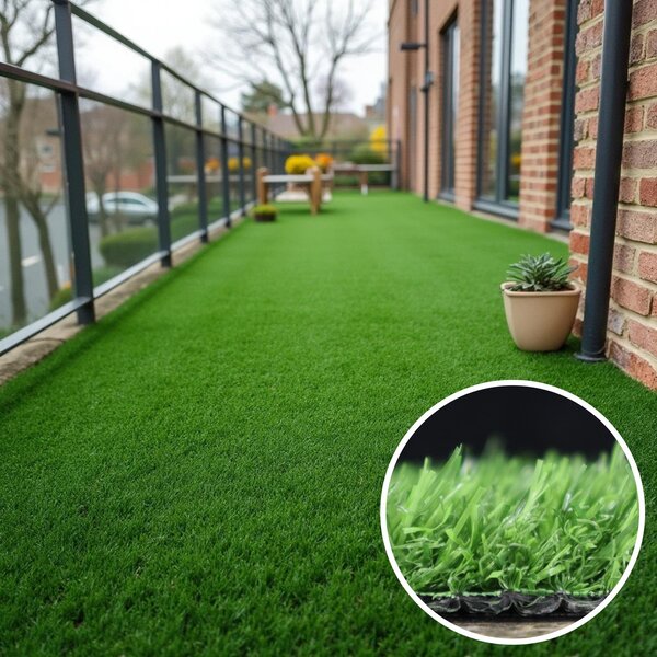 Trade Concept Metrážní umělá tráva Pure Green - Rozměr na míru cm