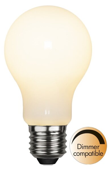 Teplá LED stmívatelná žárovka E27, 5 W Frosted – Star Trading