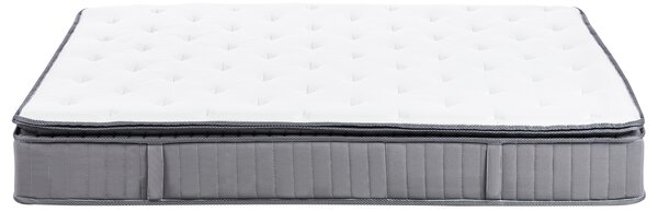 Matrace s gelovou paměťovou pěnou a taštičkovými pružinami PLEASANT H2/3 středně tvrdá 180 x 200 cm