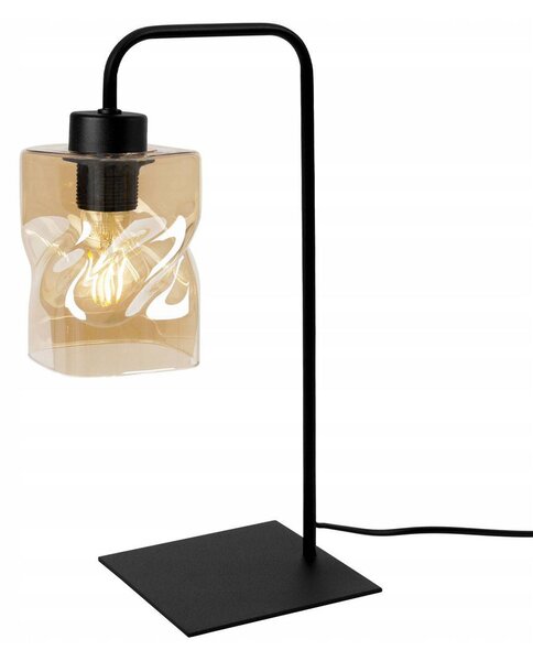 Stolní lampa Niki, 1x skleněné stínítko (výběr ze 3 barev)