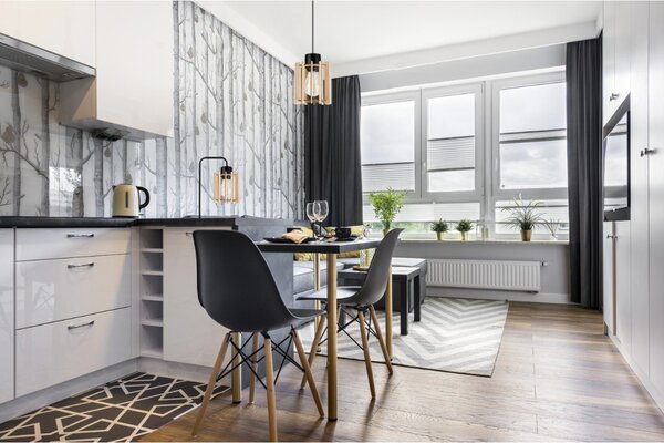 Stolní lampa Timber 7, 1x dřevěné stínítko