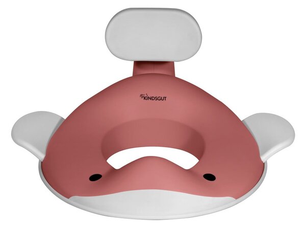 Tmavě růžové dětské WC sedátko Dusty pink – Kindsgut