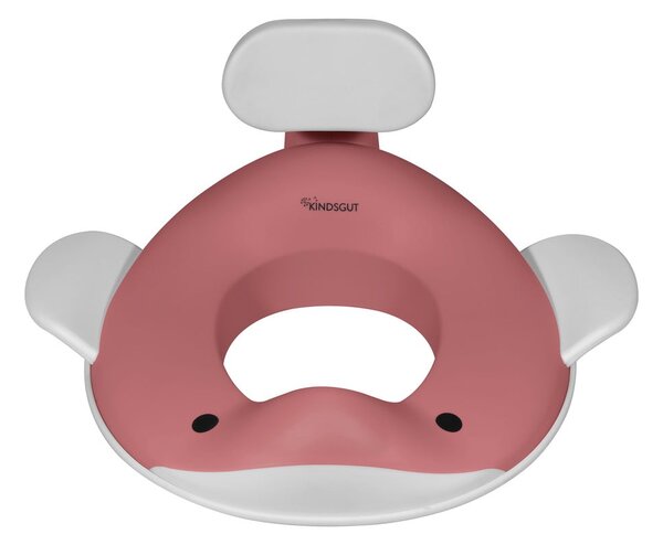 Tmavě růžové dětské WC sedátko Dusty pink – Kindsgut