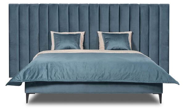 THEV DESIGN Sametová postel Nature Elegance 160 × 200 cm