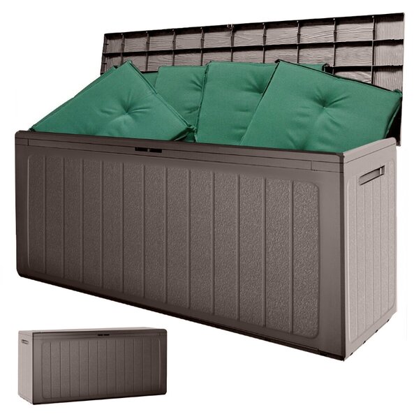 PROSPERPLAST Zahradní box BOARDEBOX umbra 116 cm - 280L