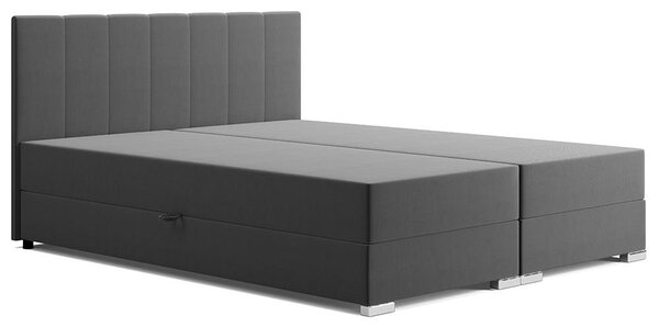 Kontinentální postel dvoulůžko BOXSPRING MOET + topper v ceně | 140x200 | VÝBĚR TKANIN