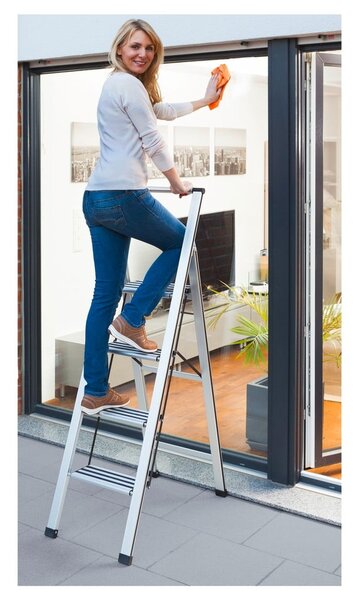 Skládací schůdky Wenko Ladder, výška 153 cm