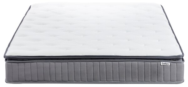 Matrace s gelovou paměťovou pěnou a taštičkovými pružinami PLEASANT H2/3 středně tvrdá 160 x 200 cm