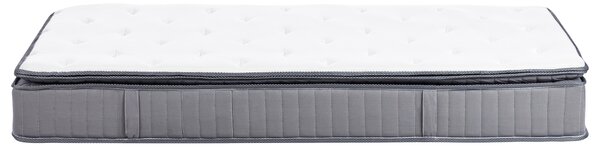 Matrace s gelovou paměťovou pěnou a taštičkovými pružinami PLEASANT H2/3 středně tvrdá 90 x 200 cm