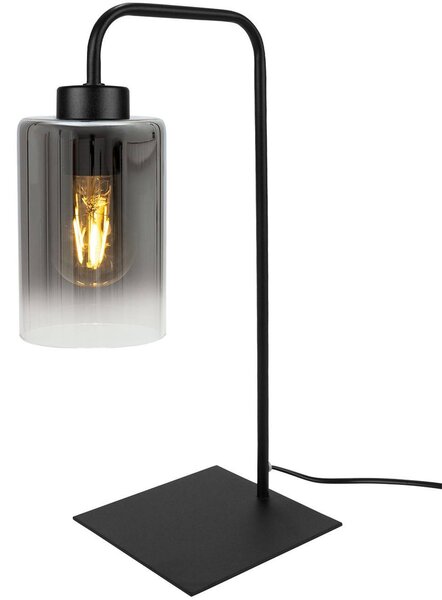 Stolní lampa Hella, 1x skleněné stínítko (výběr ze 3 barev)
