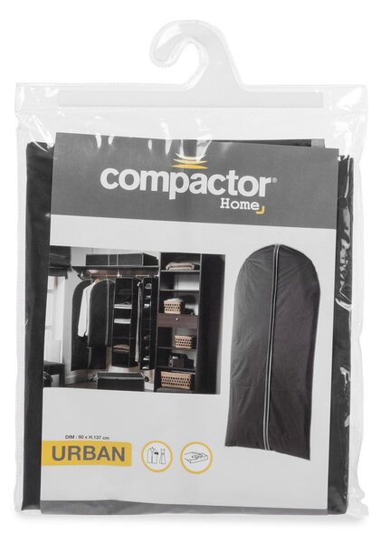 Černý závěsný obal na šaty Compactor Dress Bag