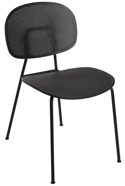 Infiniti Černá jídelní židle Tondina Slim