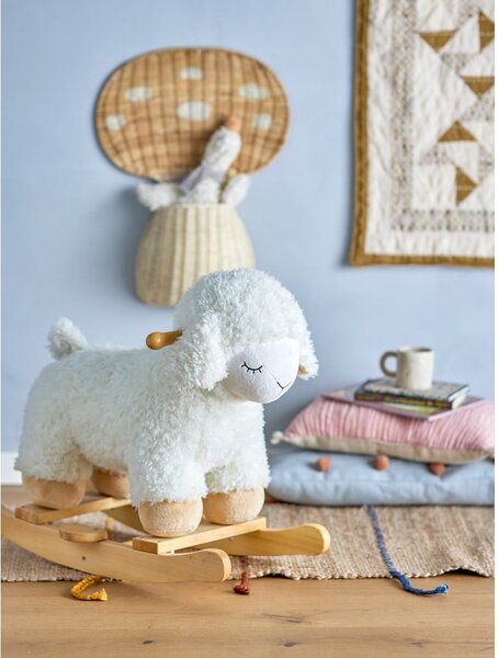 Dětská houpací ovečka z bukového dřeva Bloomingville Mini Rocking Toy
