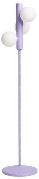 FEST Amsterdam Fialová kovová stojací lampa Kaktee 137 cm