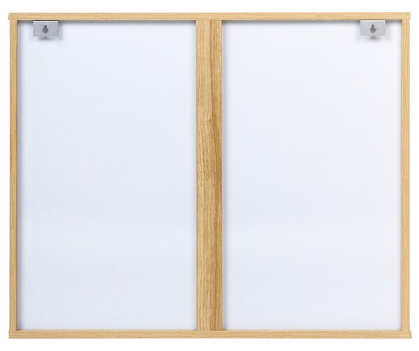 Zrcadlo ROSELL 80 cm 65 cm Světle hnědá