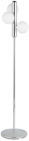 FEST Amsterdam Stříbrná kovová stojací lampa Kaktee 137 cm
