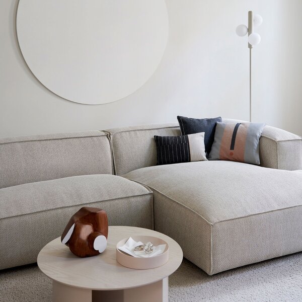 FEST Amsterdam Stříbrná kovová stojací lampa Kaktee 137 cm
