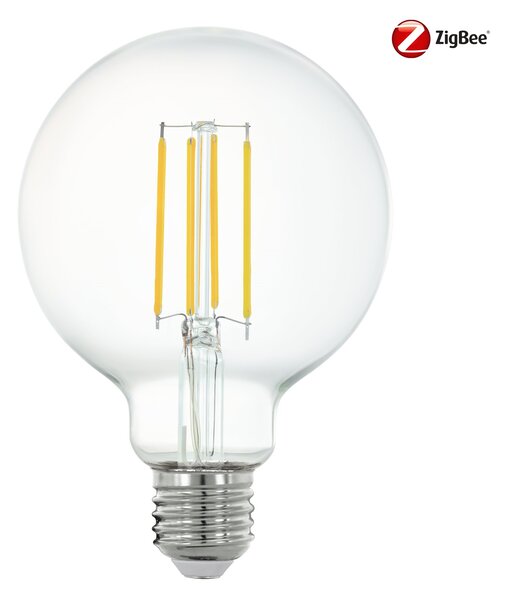 Eglo ZIGBEE 12234 SMART LED BULB RETRO - Retro stmívatelná žárovka ovladačem, nebo z mobilní aplikace, E27 G95, 6W, 4000K, bez DO (LED žárovka E27 stmívatelná ovladačem nebo z aplikace, bez ovladače)
