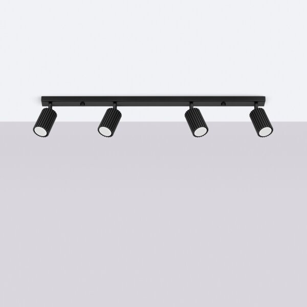 Brilagi - LED Bodové svítidlo CRESTO 4xGU10/10W/230V černá