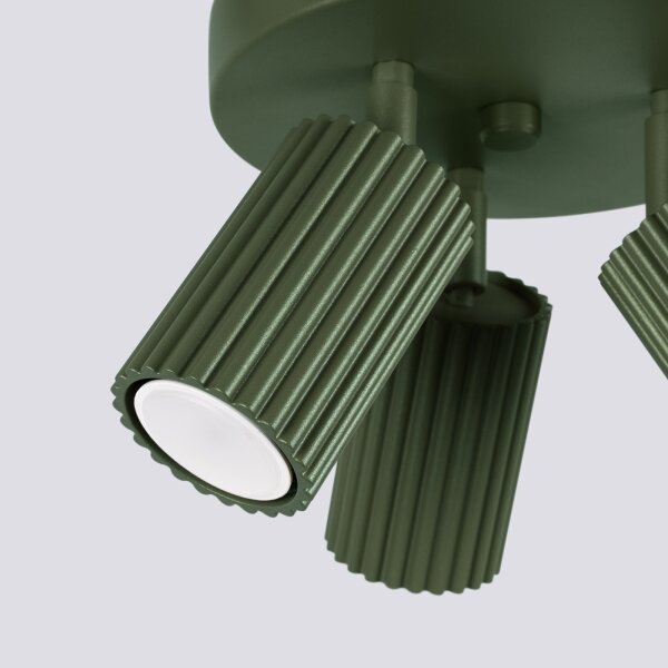 Brilagi - LED Bodové svítidlo CRESTO 3xGU10/10W/230V zelená