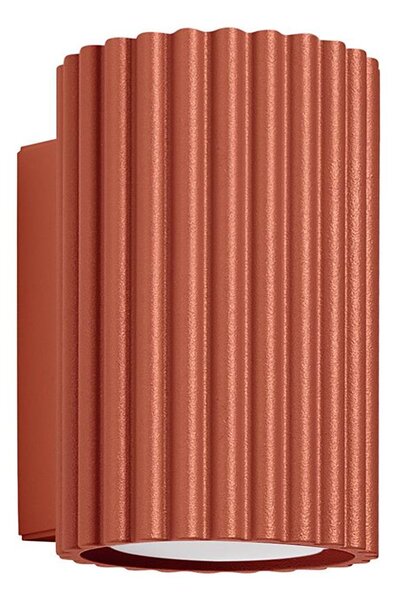 Sollux SL.1654 - Nástěnné svítidlo KARBON 1xGU10/10W/230V oranžová