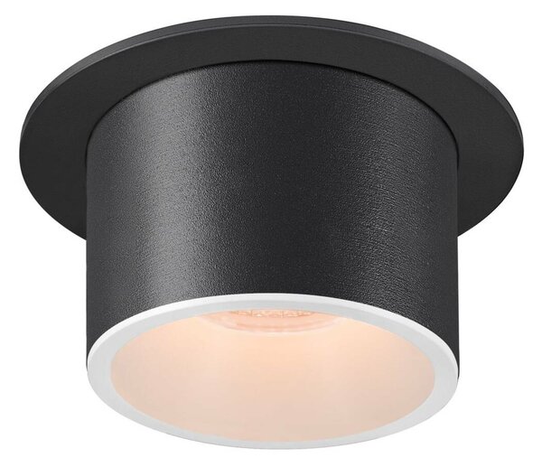 BIG WHITE SLV NUMINOS PROJECTOR L stropní zápustné svítidlo, 2700 K, 20°, válcové, černé/bílé 1007030