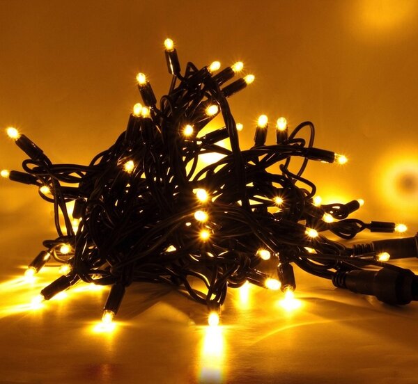 DECOLED LED světelná sada na vánoční stromy vysoké 3-5 m, teplá bílá