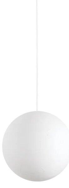 Ideal Lux - Lustr na lanku CARTA 1xE27/25W/230V pr. 30 cm bílá