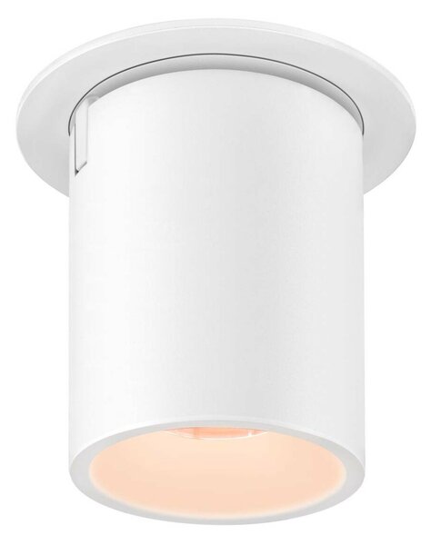 BIG WHITE SLV NUMINOS PROJECTOR L stropní zápustné svítidlo, 2700 K, 40d, válcové, bílé/bílé 1007042