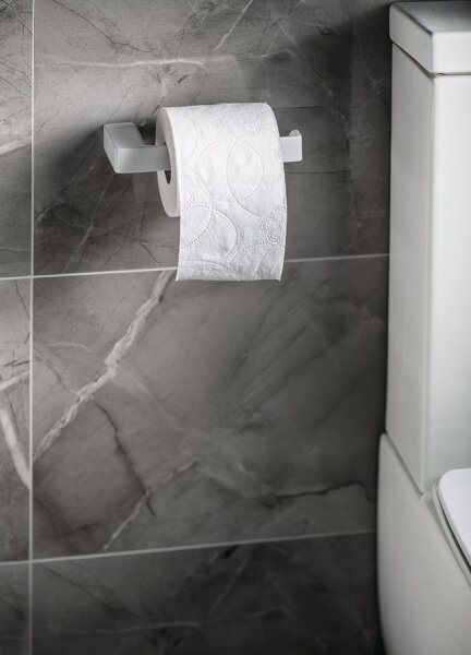 Gedy - Držák toaletního papíru PIRENEI matná bílá