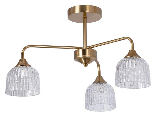 Lustr na tyči 3xE14/60W/230V zlatá