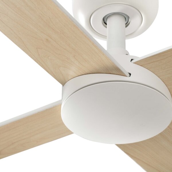 FARO 34355-Stropní ventilátor RUDDER L béžová/bílá pr. 132 cm + dálkové ovládání
