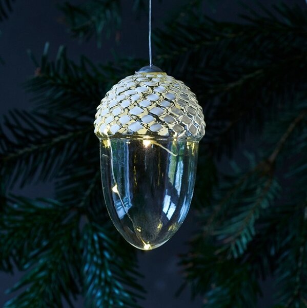 SIRIUS LED závěsná světelná dekorace, žalud ,13 cm
