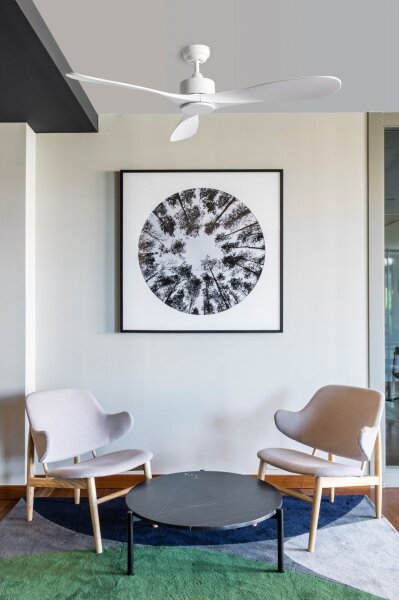 FARO 33750DCWT-Stropní ventilátor LUZON L bílá pr. 132 cm WT + dálkové ovládání