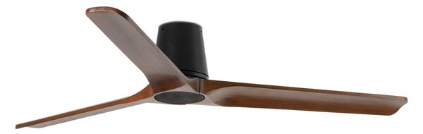 FARO 33839 - Stropní ventilátor HEYWOOD TUB L borovice/černá pr. 132 cm + DO