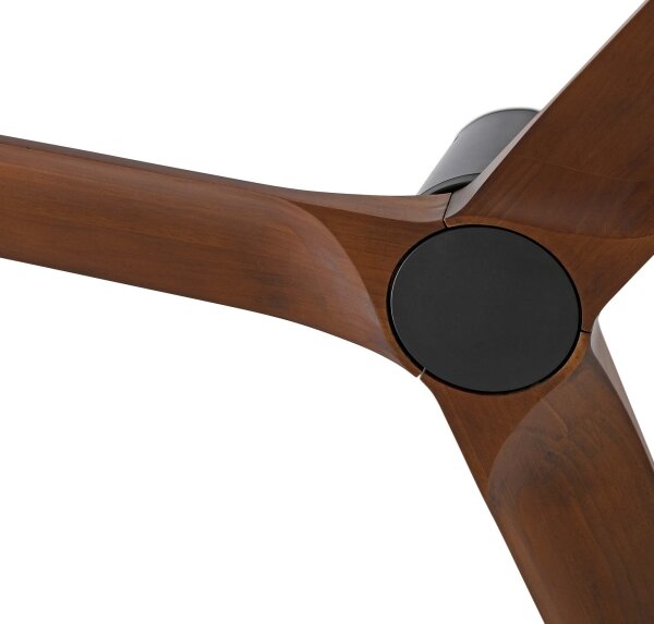 FARO 33837WT - Stropní ventilátor HEYWOOD TUB S borovice/černá pr. 90 cm WT + DO