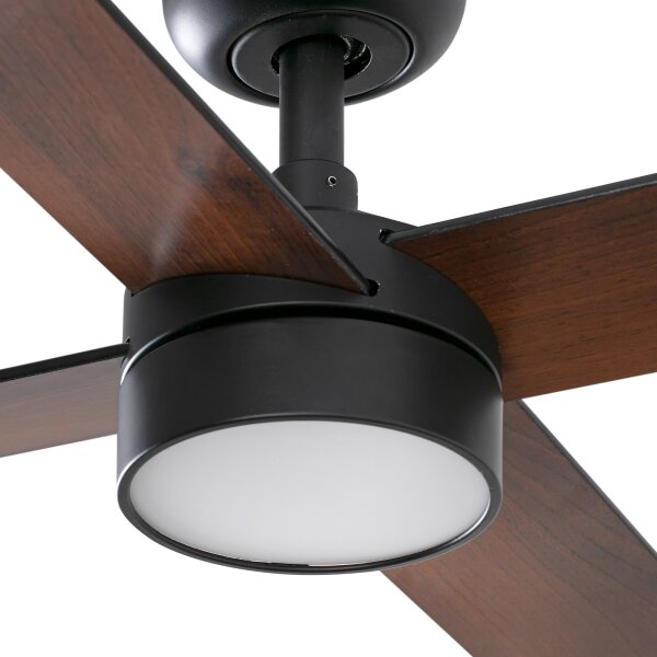 FARO 34356WT-1TW-LED Stm. vent. RUDDER L 18W/230V hnědá/černá pr. 132 cm WT + DO