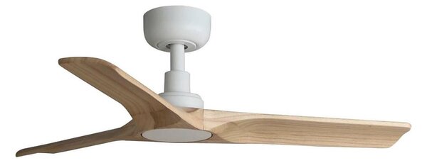 FARO 33805WT - Stropní ventilátor HEYWOOD S dřevo/bílá pr. 90 cm WT + DO