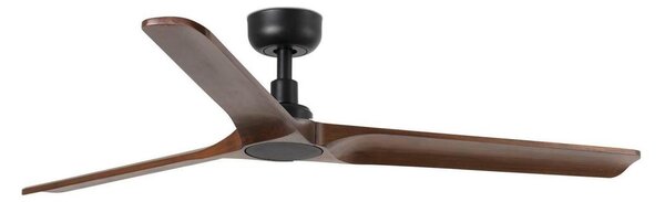 FARO 33809WT - Stropní ventilátor HEYWOOD L dřevo/černá pr. 132 cm WT + DO