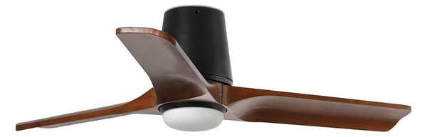 FARO 33837-1TW-LED Stm. vent. HEYWOOD TUB S 10W/230V borovice/černá pr. 90 cm+DO