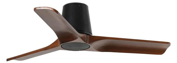 FARO 33837WT - Stropní ventilátor HEYWOOD TUB S borovice/černá pr. 90 cm WT + DO