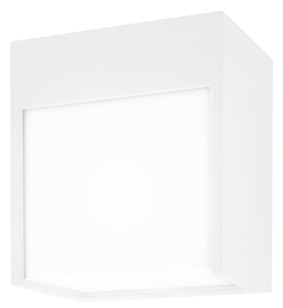 RABALUX Venkovní nástěnné LED osvětlení BALIMO, 12W, 12x13cm, matné bílé, IP54, čtverec 007477
