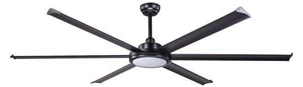 FARO 34203-130 - LED Stropní vent. ROTTERDAM XL LED/32W/230V černá pr. 200 cm+DO