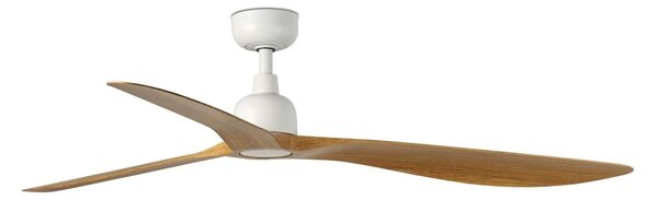FARO 34361 - Stropní ventilátor OUTWOOD L hnědá/bílá pr. 150 cm IP44 + DO