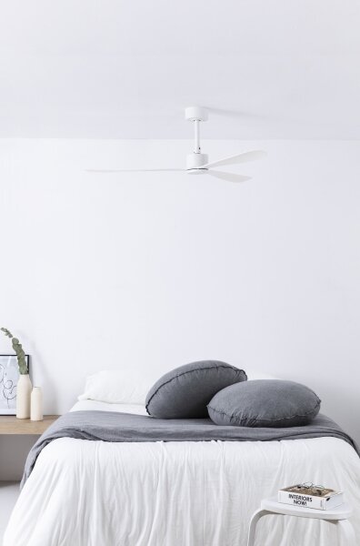 FARO 33760WT - Stropní ventilátor AMELIA L bílá pr. 132 cm WT + dálkové ovládání